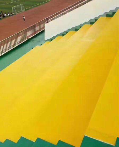 芜湖球场台阶翻新修补改造